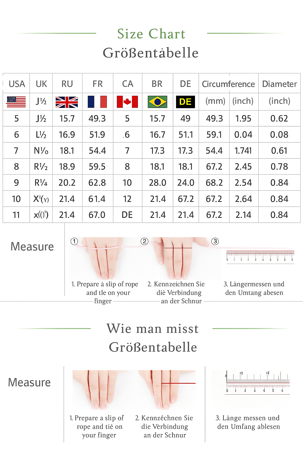 💍 Damenring mit Zirkonia