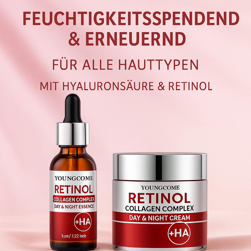 Konzentriertes Retinol-Serum für die Hautpflege – Intensive Feuchtigkeit & Sofortige Regeneration