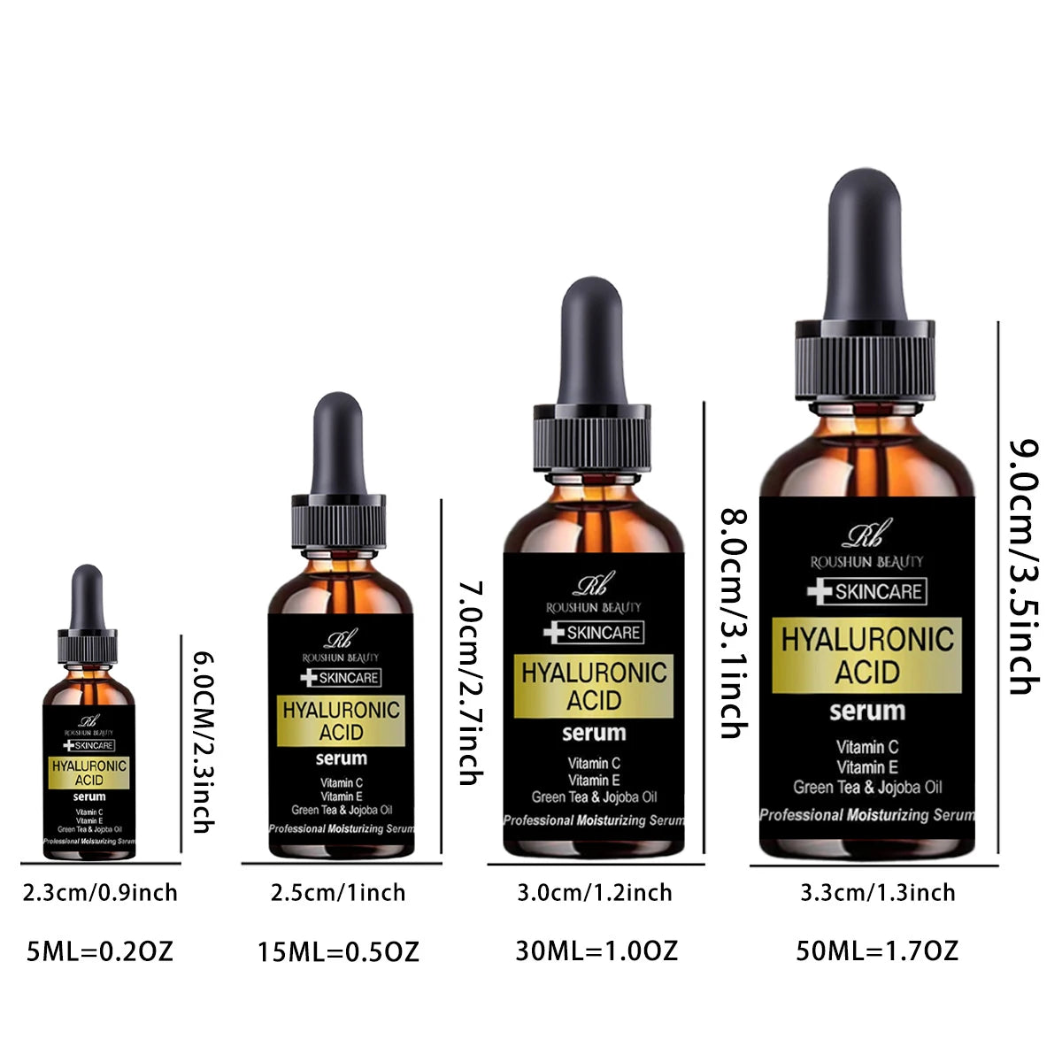 Hyaluronsäure Gesichtsserum – Intensive Feuchtigkeit & Straffe Haut