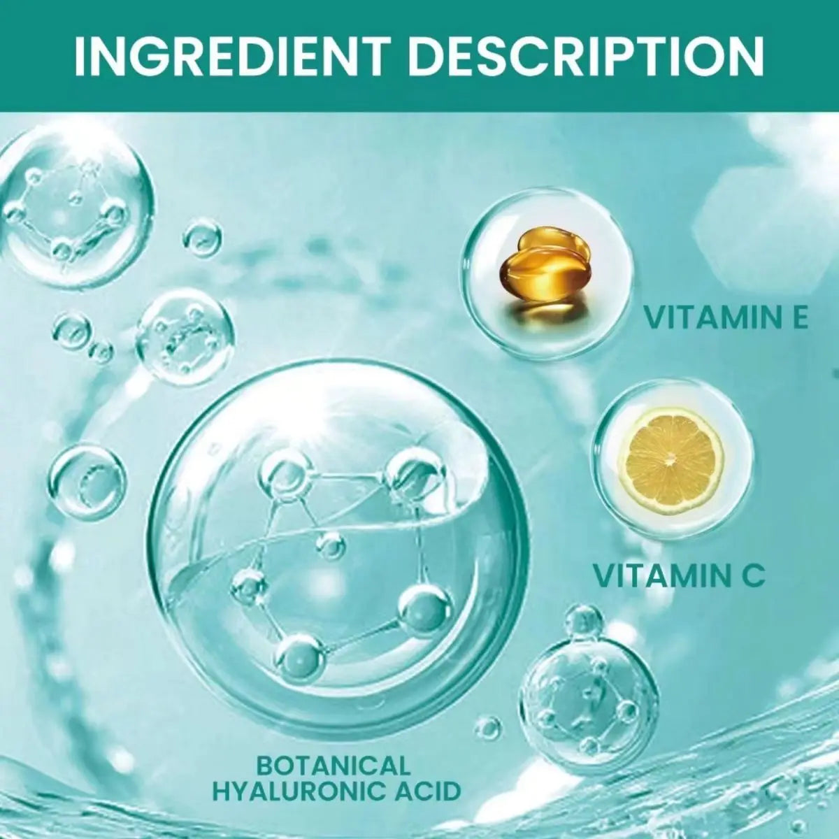 Anti-Aging Kollagen Serum für das Gesicht – Tiefe Feuchtigkeitspflege mit Hyaluronsäure zur Minderung feiner Linien