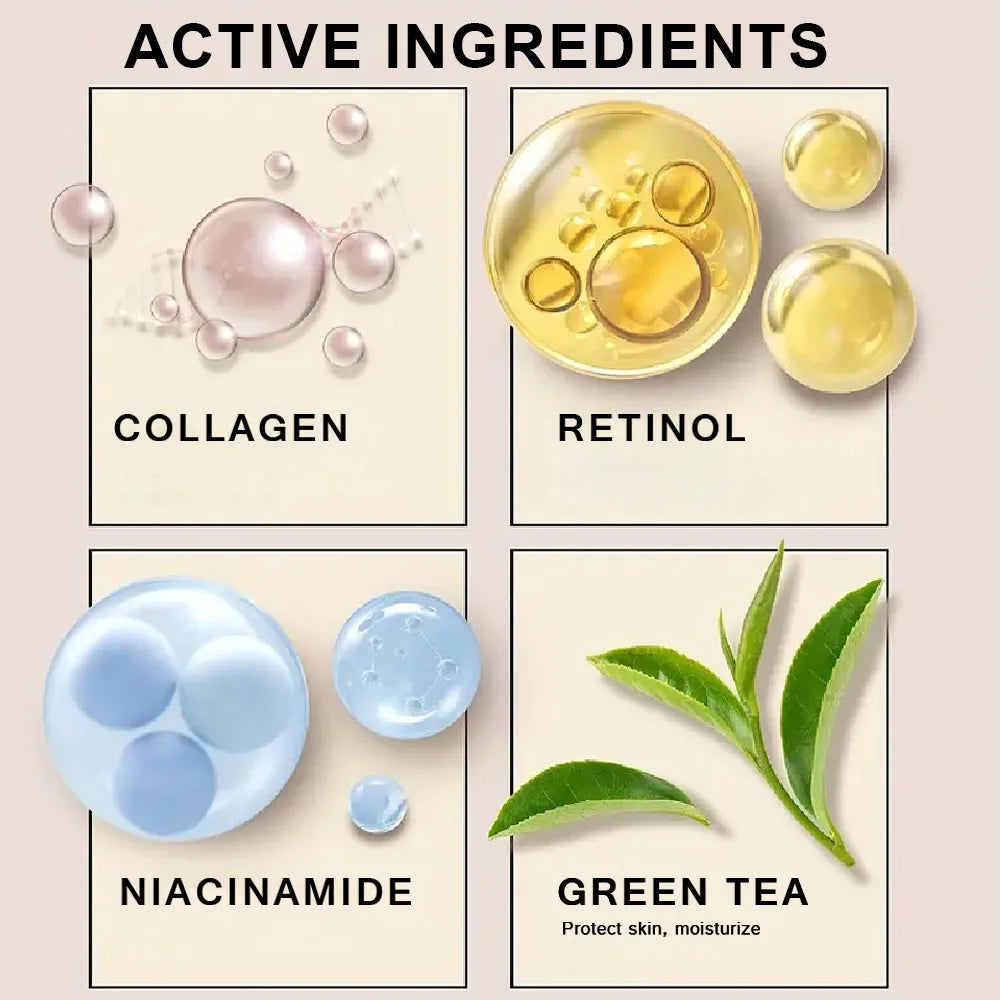 Anti-Aging Retinol Night Cream – Straffende Pflege für Hals & Gesicht