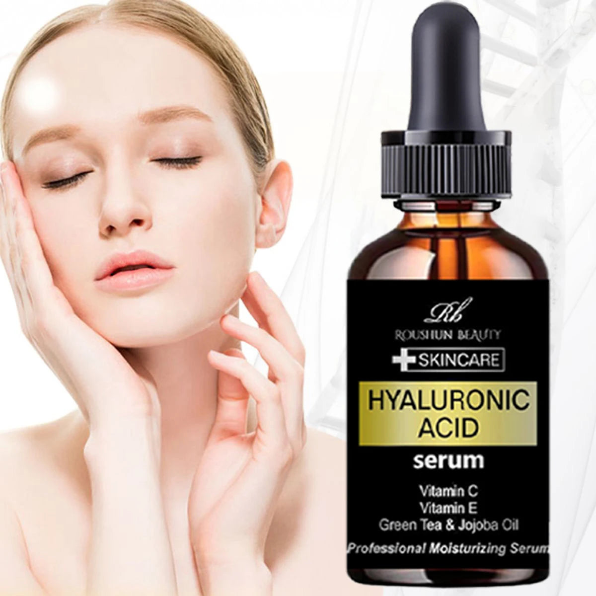 Hyaluronsäure Gesichtsserum – Intensive Feuchtigkeit & Straffe Haut